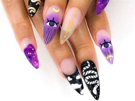 The Hottest Witchy Ombre Nail Trends of the Season
